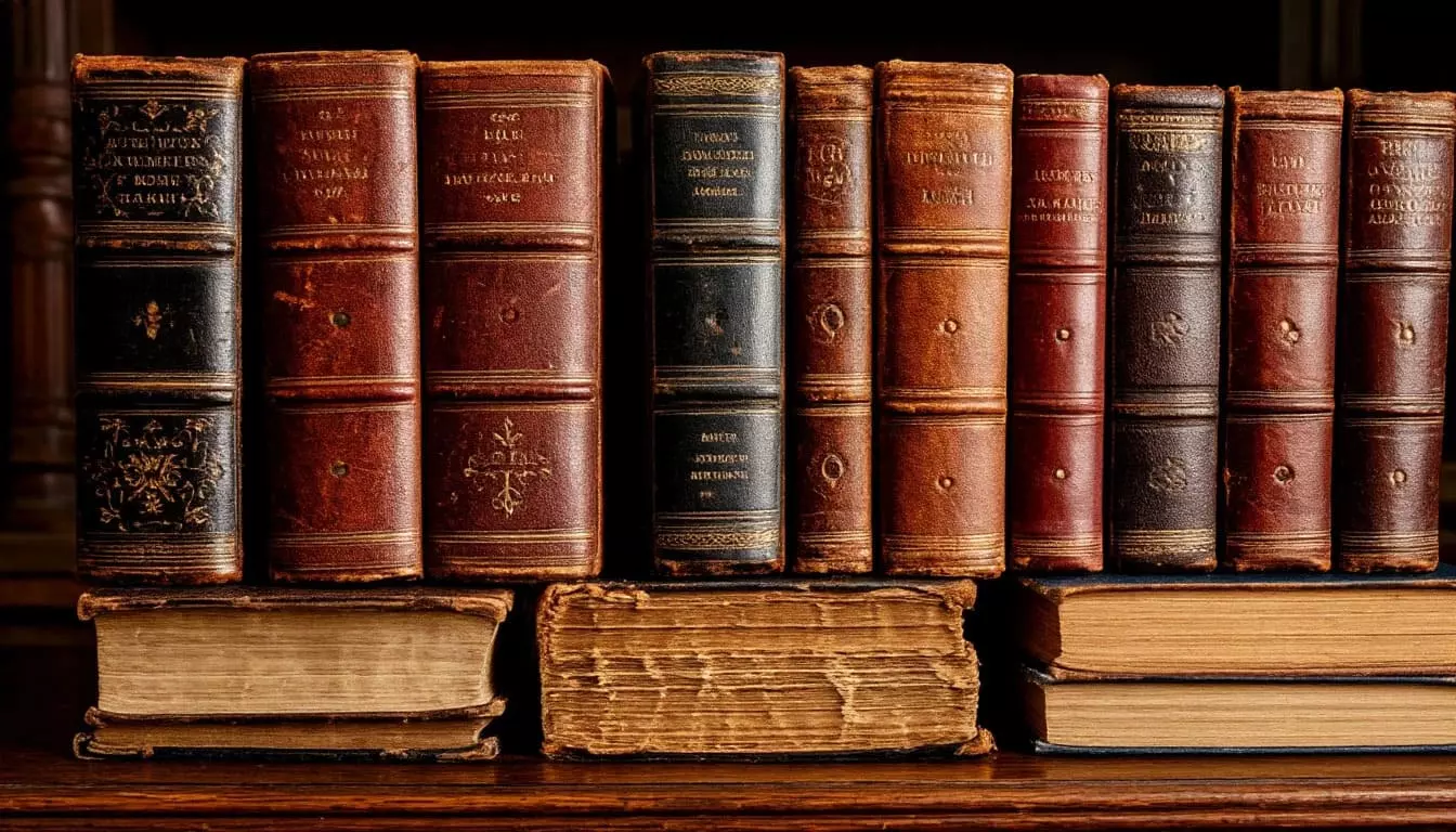 Антикварные книги: Окно в прошлое и ценность для будущего.